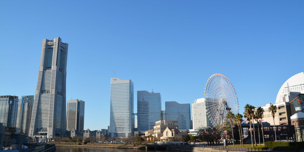 横浜みなとみらい風景